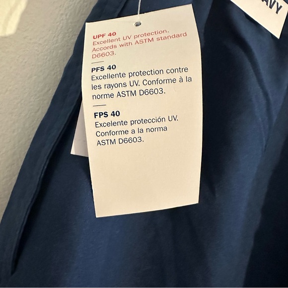 Old Navy Navy Blue & White Swim Trunks size small ๐ - Picture 9 of 14